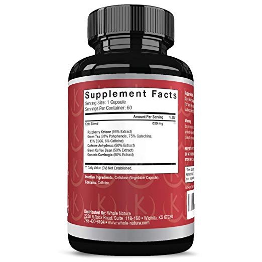 Whole Nature Keto Diet Pills