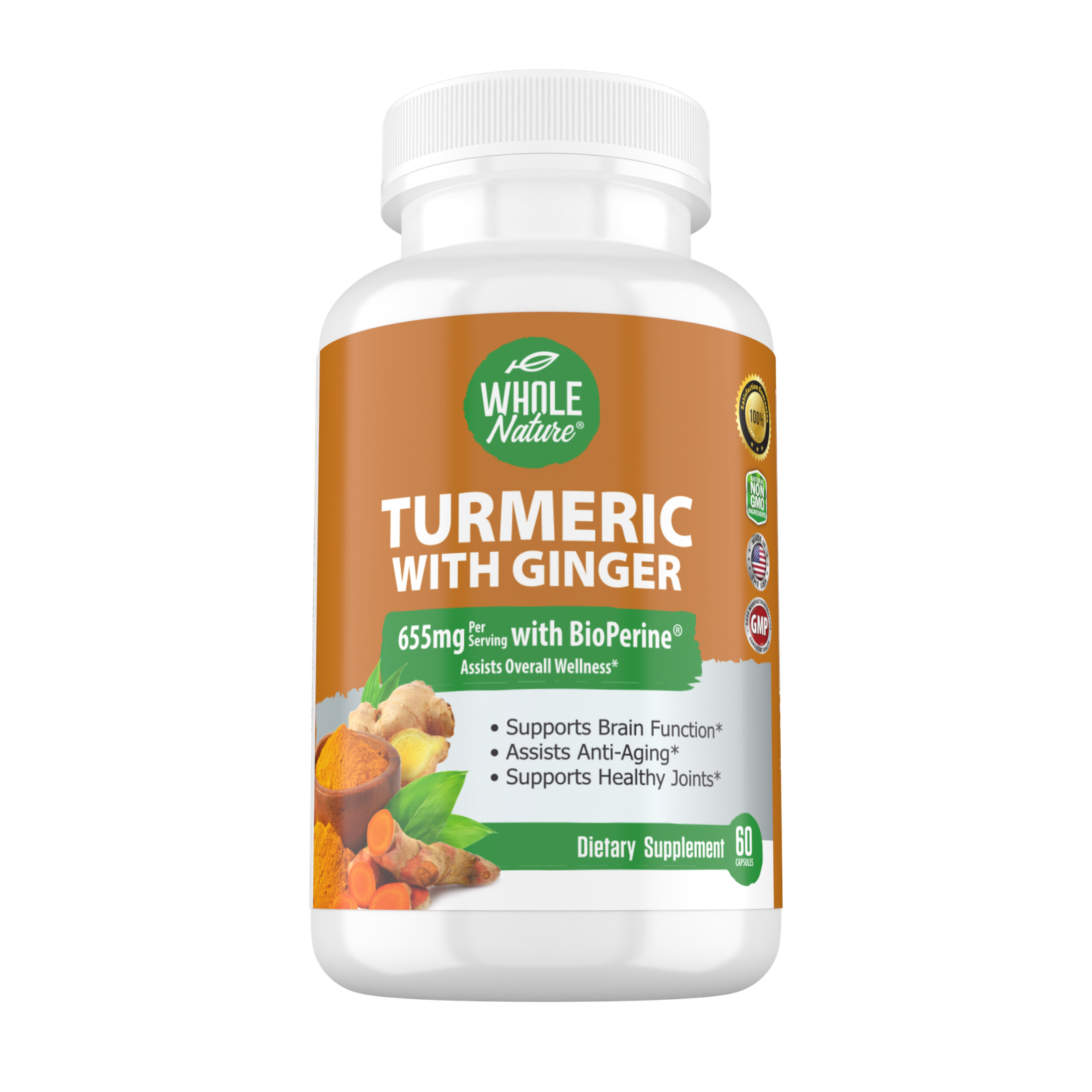 TurmericCaspules.png Turmeric Curcumin, Ginger & Black Pepper